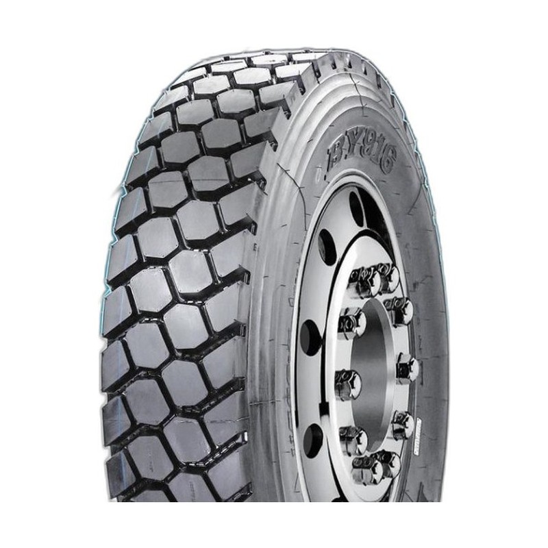 BY916 truck tire, official factory photo